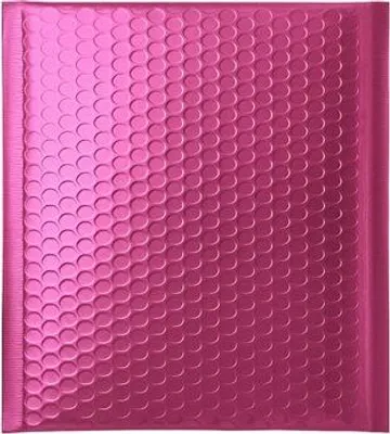 Image de Enveloppe d'expédition Babelkowa Metallic CD 165 x 165 mm rose