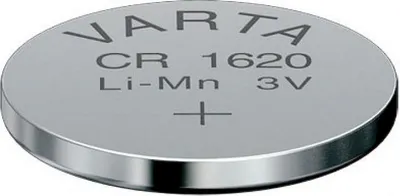 Image de Varta Pile de Bouton pour Clés, Télécommandes, Montres CR1620 et bien d'autres appareils - x1