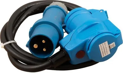 Produktbild von Winkelkupplung CEE auf CEE Stecker