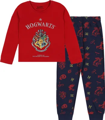 Produktbild von Harry Potter Jungen Schlafanzug mit langer Hose, langen Ärmeln, Baumwolle  6 Jahre