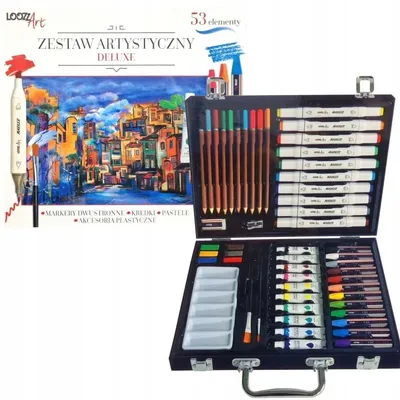 Produktbild von LoozzArt Majewski Deluxe-Malset, 53 Teile