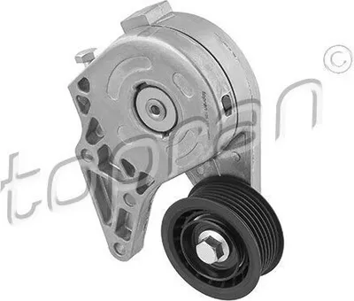 Produktbild von TOPRAN 109 169 Riemenspanner Keilrippenriemen für VW GOLF III (1H1) Ø69mm Rolle
