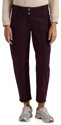 Productafbeelding van Cecil Damen jeans, mid-waist model, met wijde pijpen, in een casual pasvorm