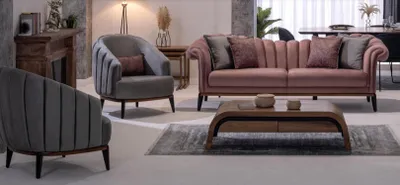 Produktbild von Sofagarnitur 311 Sitzer Set Design Sofa Polster Couchen Couch Modern Garnitur