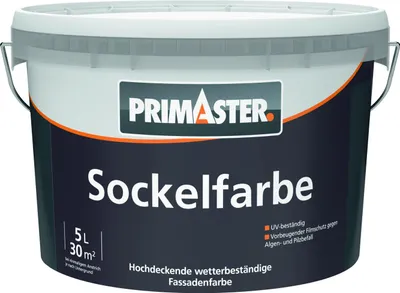 Produktbild von Primaster Sockel- und Dachfarbe 5 L anthrazit