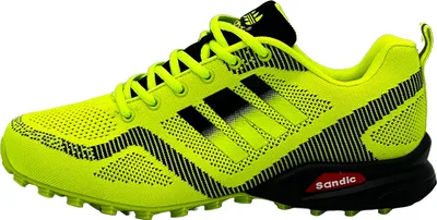 Produktbild von Nowalnd Herren Damen Sneaker Sportschuhe Laufschuhe Turnschuhe Runners,Grün/Schwarz,43