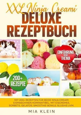 Produktbild von XXL Ninja Creami Deluxe Rezeptbuch