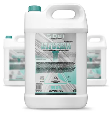 Immagine prodotto di Glicerina VG 15L 99,5% qualità farmaceutica E422 vegetale cosmetica uso domestico GiDeli