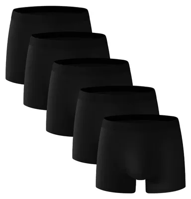 Imagen del producto de SolidKeus - Pack de 5 calzoncillos bóxer para hombre