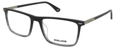 Immagine prodotto di Polizia VPLQ68 BLU LUCIDO A STRISCE 55/18/145 Unisex Brillen