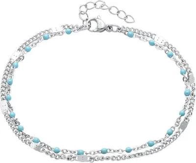 Produktbild von Zweireihiges Damenarmband aus Edelstahl von JEWLIX