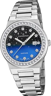 Produktbild von Candino Edelstahl Damen Uhr Analog Elegant Armbanduhr silber Elegance D2UC4749/3