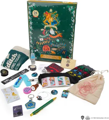 Produktbild von Harry Potter Weihnachtskalender Grün