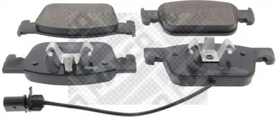 Produktbild von MAPCO Bremsbeläge Satz Vorne für AUDI A4 B9 Avant (8W5, 8WD) 6691