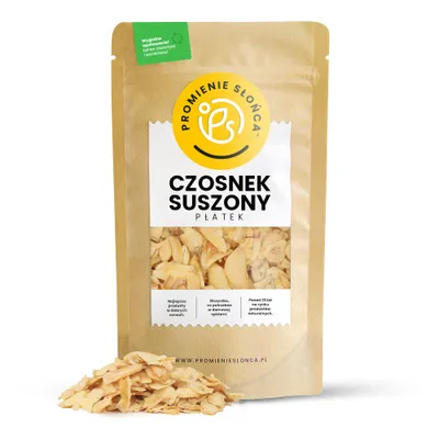 Zdjęcie produktu dla Czosnek Suszony Płatek 100 g