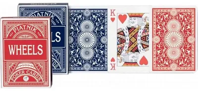 Produktbild von Piatnik Pokerkarten Wheels Kartenspiel