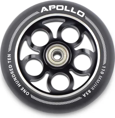 Produktbild von Scooter Wheel Set - BLACK ALU Core - 110mm