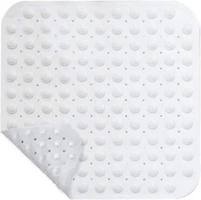 Obrázek produktu pro Protiskluzová sprchová rohož Unyqoos® Square s masážním efektem a přísavkami, 48 x 48 cm
