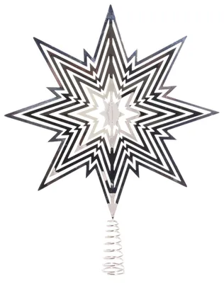 Produktbild von Riffelmacher 17828, Weihnachtlicher Sternenschmuck, Schwarz, Silber, 1 Stück(e), 330 mm