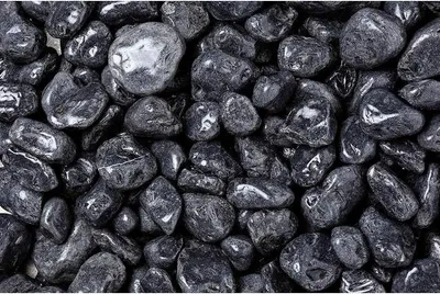 Produktbild von Kies Nero Ebano 15 - 25 mm schwarz 25 kg