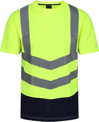 Produktbild von Regatta High Visibility Pro Hi-Vis Short Sleeve T-Shirt