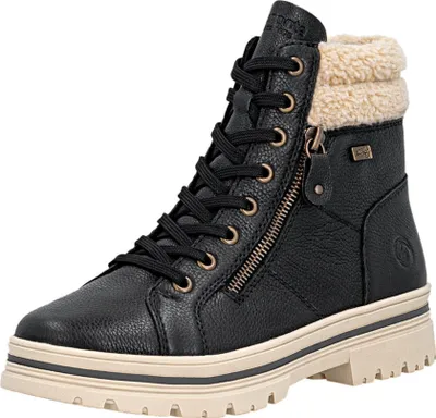 Produktbild von Remonte Schnürstiefel - Schwarz Glattleder : 38 : Normal Größe: 38 Weite: Normal