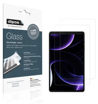 Image de 2x Protection ecrán pour Headwolf FPad 6 SE Verre souple Film Protecteur 9H dipos