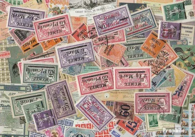 Produktbild von Briefmarken Memelgebiet 75 verschiedene Marken