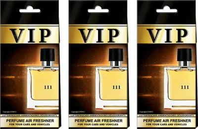 Obrázok produktu pre 3x Auto vôňa VIP 111, osviežovač vzduchu do auta, vôňa do auta, príslušenstvo do auta, difúzor vône