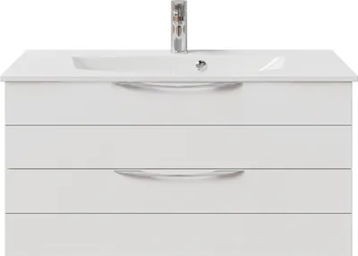 Produktbild von PELIPAL Serie 6025 SET-045-018 Waschtisch mit Unterschrank bestehend aus: Waschtisch, Waschtischunterschrank  / 97cm