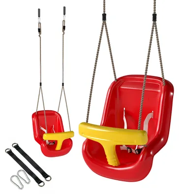 Productafbeelding van AIYAPLAY Baby schommel, verstelbaar. Groeischommel voor kinderen met rugleuning