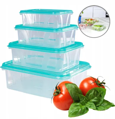 Image de PAKO Set 4 boîtes de conservation Master Food