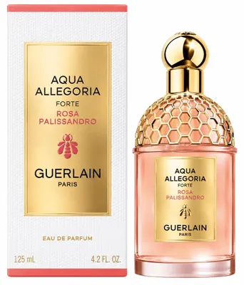 Produktbild von Guerlain Aqua Allegoria Rosa Palissandro Forte, Frauen, 125 ml, Nachfüllbare Flasche, Spray, - ALCOHOL - PARFUM (FRAGRANCE) - AQUA (WATER) - LINALOOL - GERANIOL - LIMONENE -..., 1 Stück(e)