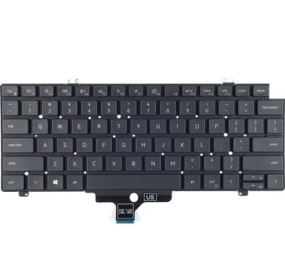 Produktbild von Tradebit - Klawiatura do DELL | English US QWERTY INT | Pełna kompatybilność | Wysokiej jakości materiały | Modele: Latitude 5420 7420 7530
