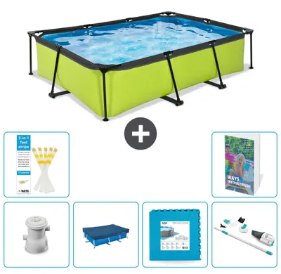 Obrázek produktu pro Bazén Exit, obdélníkový – 300 × 200 × 65 cm – 7 dílů S183