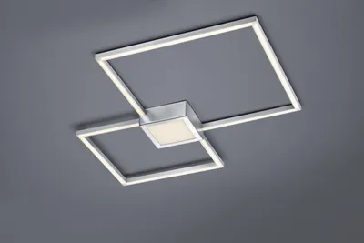 Obrázok produktu pre LED stropné svietidlo Trio Hydra 28 W 2600 lm 3000 K matný nikel