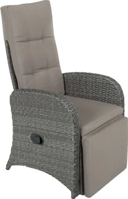 Produktbild von Relaxsessel inkl. Auflage GARDA-120 in dunkelgrau, B/H/T: ca. 110/73/63 cm