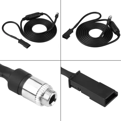 Zdjęcie produktu dla 3-pinowy adapter kabla audio AUX do odtwarzacza CD z nawigacją E39 E46 E53 X5 16:9