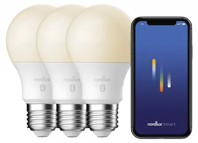 Produktbild von Nordlux 3er-Set 20-900lm LED Lampe E27 2700-6500K steuerbare Lichtfarbe 2270022701
