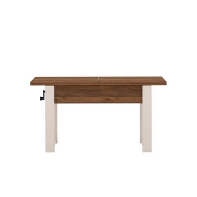 Productafbeelding van MINIO – Uittrekbare salontafel "HANKO", kleur: Walnoot Warmia / poten: kasjmier