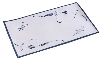 Produktbild von Villeroy & Boch 3590830040, Rechteck, Blau, Weiß, Muster, Baumwolle, Alt Luxemburg, Maschinenwäsche
