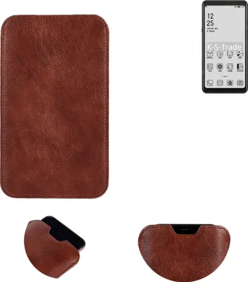 Produktbild von K-S-Trade Schutzhülle Handyhülle kompatibel mit HiSense A5 Handytasche Kunstleder Sleeve in braun