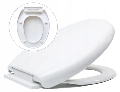 Produktbild von Masma Stand-WC-Sitz Duroplast Weiß Absenkautomatik