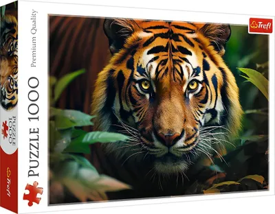 Zdjęcie produktu dla Trefl Puzzle Tygrys 1000 Szt