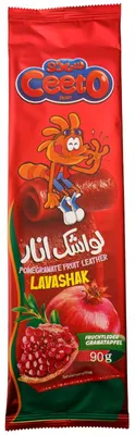 Produktbild von Ceeto- Fruchtleder Granatapfel 90g Lavashak,