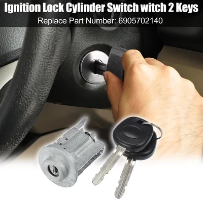 Image de 1 Ensemble Allumage Clé Interrupteur No.6905702140 pour Toyota Corolla 2005-2008