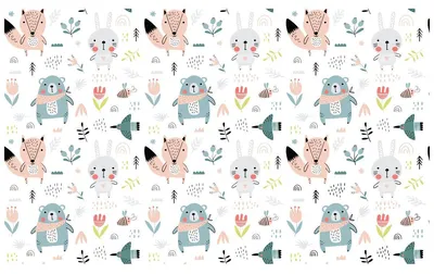 Image de Rouleau de ruban adhésif en vinyle (au mètre) – Autocollant lavable pour la cuisine, les meubles, les armoires ou les portes – Animaux de la forêt – 60 x 100 cm