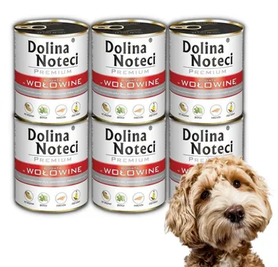 Zdjęcie produktu dla Dolina Noteci Premium Mokra Karma Dla Psa Wołowina 6x400g
