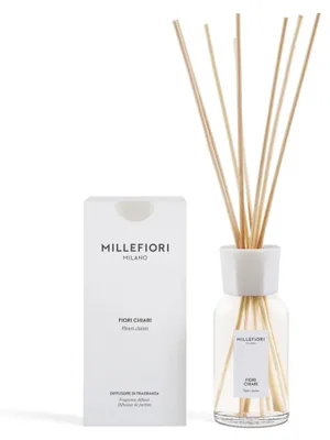 Produktbild von Millefiori Milano "Fiori Chiari" Raumdiffuser mit Stäbchen (77DDFI)