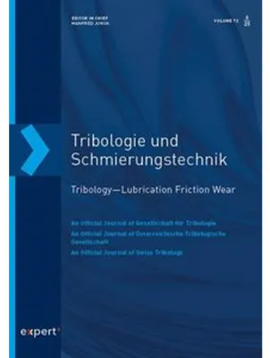 Obrázek produktu pro Tribologie und Schmierungstechnik 72, 6 (2025)